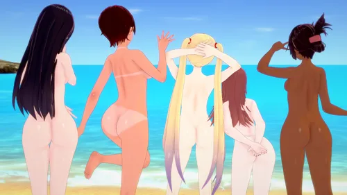 Booty Beach Nude Resort poster