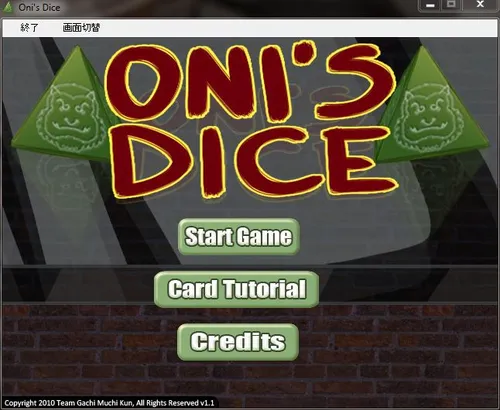 Oni´s Dice 1.1