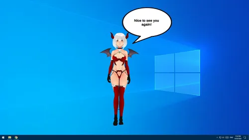 Desktop Waifu screenshot 0