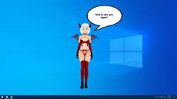 Desktop Waifu screenshot