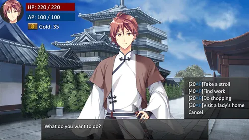 Sengoku Dating Sim screenshot 3