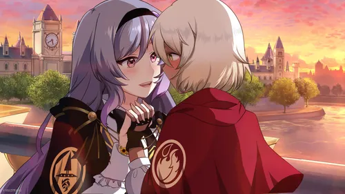 Perfect Gold - Lesbian Visual Novel screenshot 1