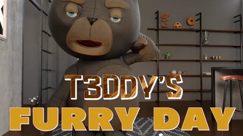 Teddys Furry Day poster