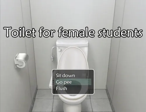 Regarding relegated to Blossom Girl's Toilet