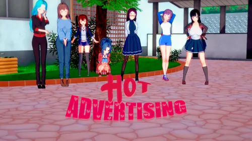 Hot Advertising poster